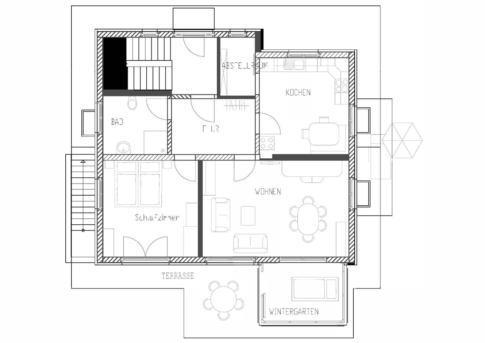 Klettgauperle - Familien- Und Behindertengerechte Ferienwohnung Griessen Zewnętrze zdjęcie